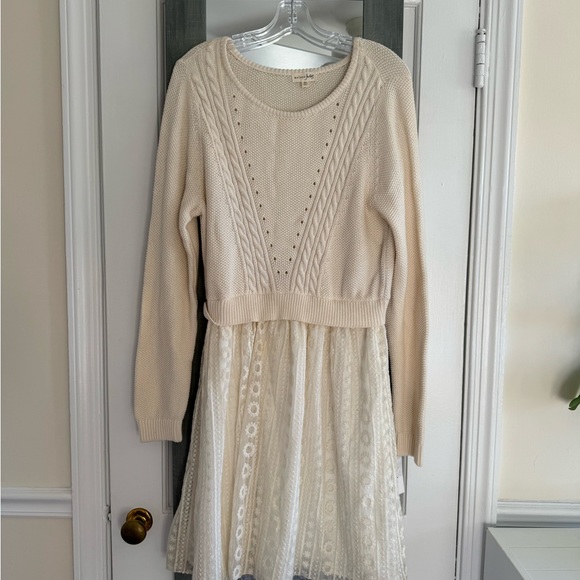Maison Jules Sweater And Tulle Dress - Picture 5 of 15